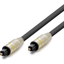 Skygo Fiber Optik Ses Kablosu 1.5 M Siyah HDX7804