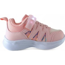 Marco Kids Ortopedik Taban Nefes Alabilen Bebe Spor Ayakkabı Pembe