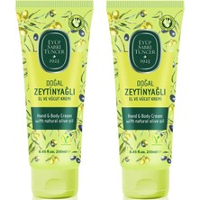 Eyüp Sabri Tuncer Doğal Zeytinyağlı Tüp El ve Vücut Kremi 250 ml 2 Adet
