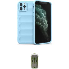Marsilyan™- iPhone 11 Pro Max Kılıf Atlas Koleksiyonu - Siyah Joko Magic 5d Hayalet Cam
