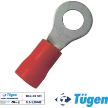 Tügen 0,5-1,5mm2 M3 Yuvarlak Kablo Ucu ( 1 Kutu 200 Adet )