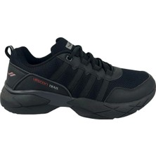 Lescon Easystep Astra-2 Siyah Erkek Günlük Koşu Yürüyüş Spor Ayakkabısı