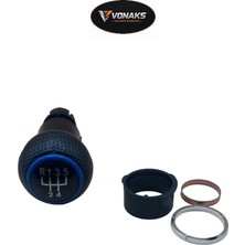 Vw Golf 4 Mk4 Bora 98-04 5 Ileri Geniş Tip Benzinli Vites Topuzu Kafası Mavi 1J0711113