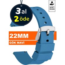 Trendburada Huawei Watch Gt Gt2 Gt3 Gt4 Gt5 Pro 46mm Xiaomi Redmi Watch 5 Active-Lite Saat Uyumlu 22mm Silikon Saat Kordonu Kayışı TB1