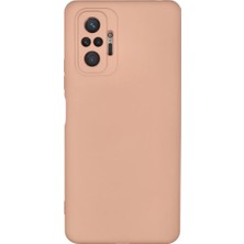 Lims Store Newface Xiaomi Redmi Note 10 Pro Kılıf Nano Içi Kadife Silikon - Pudra