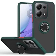 Lims Store Newface Xiaomi Redmi Note 13 Pro 4g Montreal Yüzüklü Silikon Kapak - Yeşil