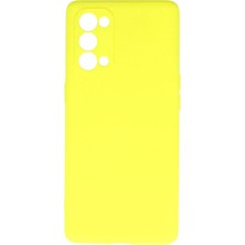 Lims Store Newface Oppo Reno 5 Pro Kılıf First Silikon - Sarı