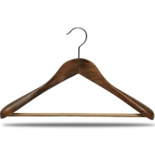 NYN Ahşap M-023B Kadın Takım Elbise Ceket Askısı Barlı Renk 8 Adet 40CM