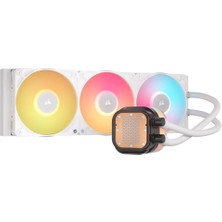 Corsair Corsaır Icue Lınk Tıtan 360 Rx LCD 360MM Beyaz Islemci Sivi Sogutucu