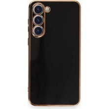 Lims Store Newface Samsung Galaxy S23 Plus Kılıf Volet Silikon - Siyah