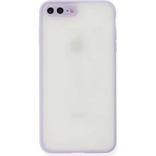Lims Store Newface Apple iPhone 7 Plus Kılıf Montreal Silikon Kapak - Mor