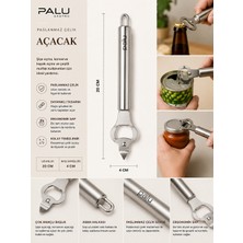 Palu Gastro Paslanmaz Çelik Çok Amaçlı Açacak – 20 cm Şişe ve Konserve Açacağı