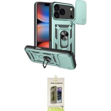 Marsilyan™- iPhone 17 Pro Max Kılıf Ahenk Klasik - Siyah Joko Magic 5d Hayalet Cam