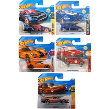 Hot Wheels Özel 5'li Set - 2026 Seri Regular Eski Tip Arabalar ve Modern Koleksiyonu