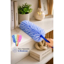 Visluna Mikrofiber Bükülebilen Toz Tüy Alma Püskülü Manyetik-Statik Anti-Statik 1 Parça