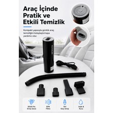 Kochler Araç Süpürgesi – 12V Çakmak Girişli, Islak ve Kuru Kullanımlı Kablolu Oto Süpürge