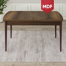 Canisa Concept Lia Serisi, MDF 80 x 132 cm Açılabilir Yemek Masası