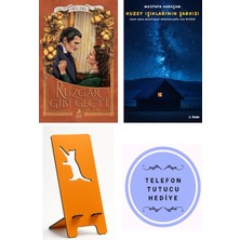 Ren Kitap Rüzgar Gibi Geçti - Margaret Mitchell + Kuzey Işıklarının Şarkısı + Telefon Tutucu