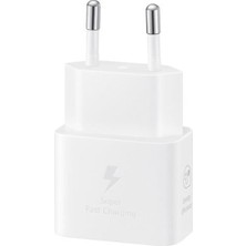 Samsung Galaxy A35 Uyumlu 25W EP-T2510N Süper Hızlı Şarj Adaptörü - Beyaz