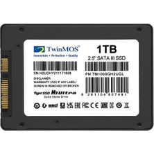 Ronanna Twinmos TM1000GH2UGL 2.5 1tb Sata3 580MB-550MB/S 3dnand SSD
