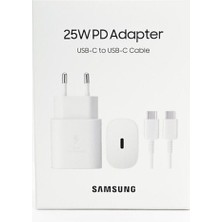Samsung A73/A53/A33 25W Type-C Sarj Seti / Orjinal Adaptör + Kablo