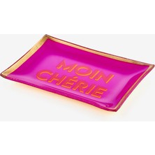 Gift Company Mor Cam Moin Cherie Dekoratif Tabak 10X0,8X14,2 cm
