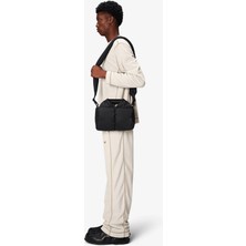 Rains Nyssa Puffer Duffel Crossbody Mini W3 Unisex Siyah Omuz Çantası