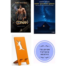 Ren Kitap Conan 3 - Aslanlı Tahtın Kaderi - Robert E. Howard + Kuzey Işıklarının Şarkısı + Telefon Tutucu