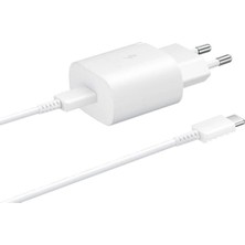 Samsung Usb-C 25W Hızlı Şarj Aleti EP-TA800XBEGWW Beyaz