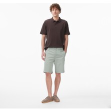 Nautica Erkek Yeşil Regular Fit Chino Şort