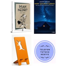 Ren Kitap Insan Nedir ? - Mark Twain + Kuzey Işıklarının Şarkısı + Telefon Tutucu