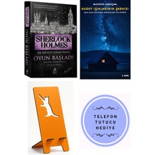 Ren Kitap Sherlock Holmes - Oyun Başladı - Bütün Hikayeler 2 - Sir Arthur Conan Doyle + Kuzey Işıklarının Şarkısı + Telefon Tutucu