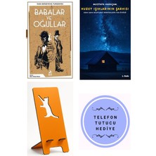 Ren Kitap Babalar ve Oğullar - Ivan Sergeyeviç Turgenyev + Kuzey Işıklarının Şarkısı + Telefon Tutucu