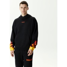 Hugo Droma Erkek Siyah Sweatshirt