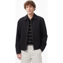 Nautica Erkek Siyah Regular Fit Ceket