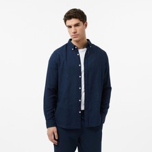 Nautica Erkek Lacivert Regular Fit Gömlek