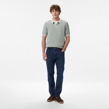 Nautica Erkek Mavi Slim Fit Denim Pantolon