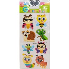 Toyfest Bu-Bu Puffy Stickers Böcekler