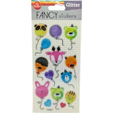 Toyfest Bu-Bu Glitter Stickers Balon