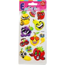 Toyfest Bu-Bu Puffy Stickers Sebzeler