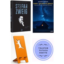 Ren Kitap Stefan Zweig - Seçme Eserler Özel Basım - Stefan Zweig + Kuzey Işıklarının Şarkısı + Telefon Tutucu