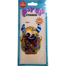Toyfest Bu-Bu Pop-Up Stickers Boynuzlu Minyon