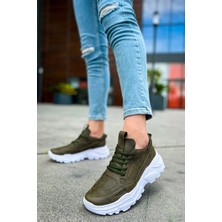 Chekich CH089 - Cbt Low Top Lace Up Erkek Ayakkabı Hakı