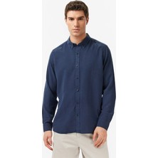 Nautica Erkek Lacivert Regular Fit Gömlek