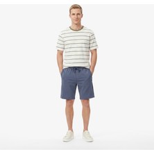 Nautica Erkek Mavi Regular Fit Şort