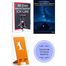 Ren Kitap Bir Idam Mahkumunun Son Günü - Victor Hugo + Kuzey Işıklarının Şarkısı + Telefon Tutucu