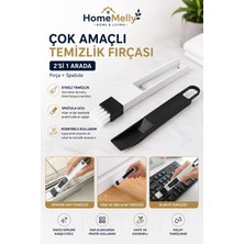 Btm Home 2’si 1 Arada Pencere Rayı Temizleme Fırçası Klavye Temizleme Aparatı Dar Alan Temizlik Fırçası