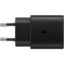 Samsung Galaxy (A53-A73-S21-S22-M33) Type-C Fast Şarj Adaptörü 25W Siyah