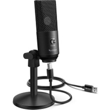 Fifine K670B USB Siyah Yayinci - Podcast Mikrofonu