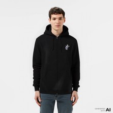 Huf Cupid F/z Erkek Siyah Hoodie